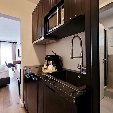 아파트 Moderne 1 Im Haffkrug Mit Terrasse, Gartenblick Und Parkplatz In Ruhiger Lage 샬베우츠