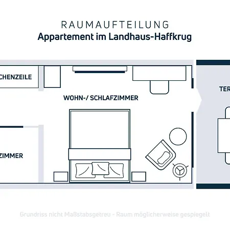 아파트 Moderne 1 Im Haffkrug Mit Terrasse, Gartenblick Und Parkplatz In Ruhiger Lage